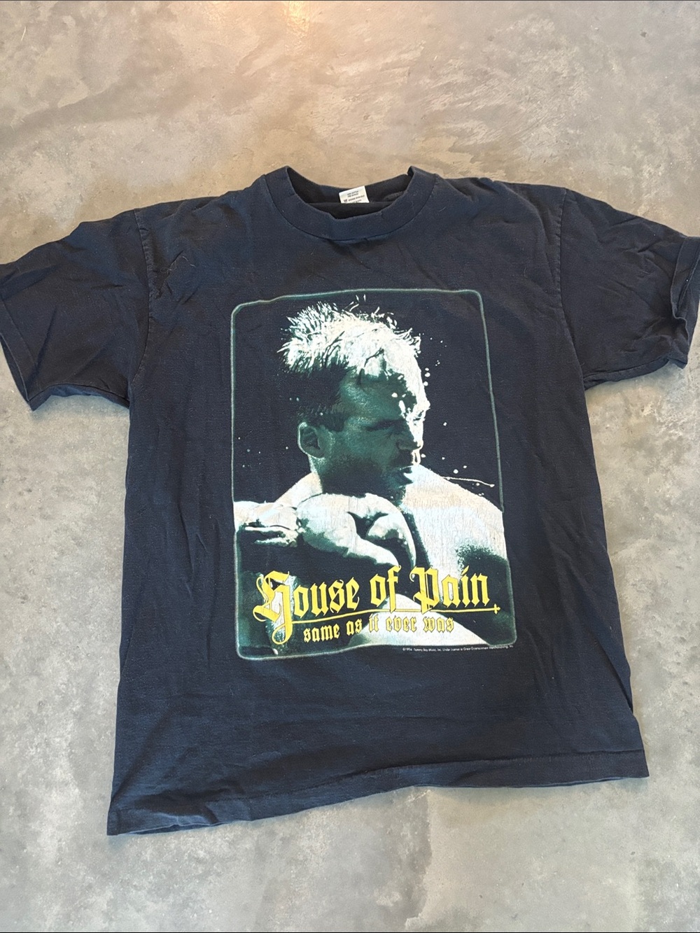 Vintage house of pain 1994 Tommy boy music shirt same as it ever was